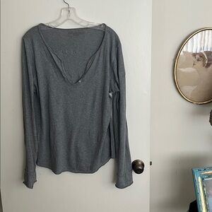 Zadig & Voltaire Charcoal Long Sleeve Top